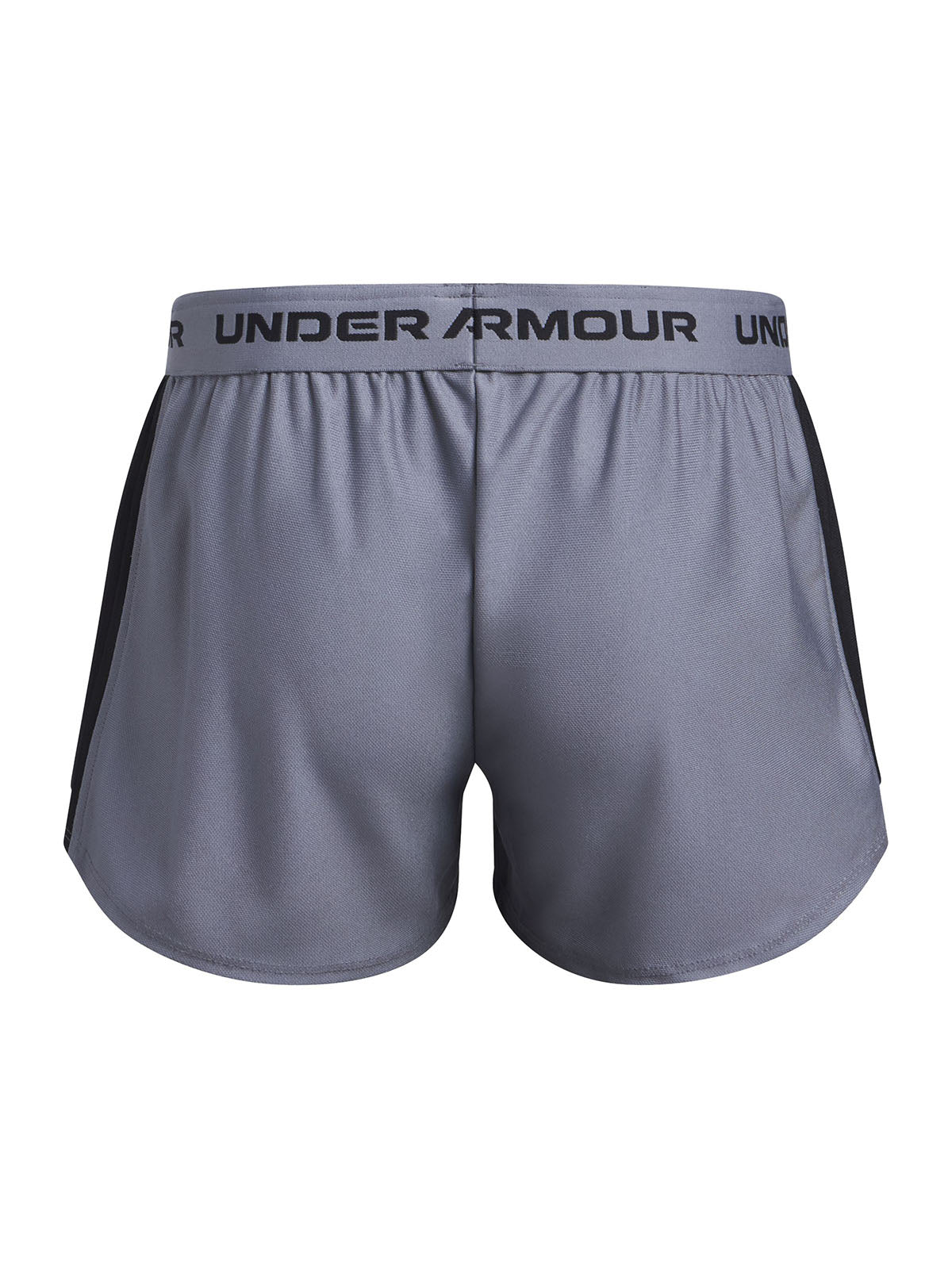 Shorts Under Armour tech play up logo gris para niñas