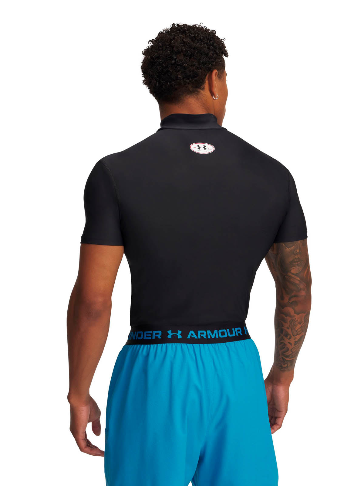 Primera Capa de Entrenamiento para Hombre HG Mock Negro Under Armour