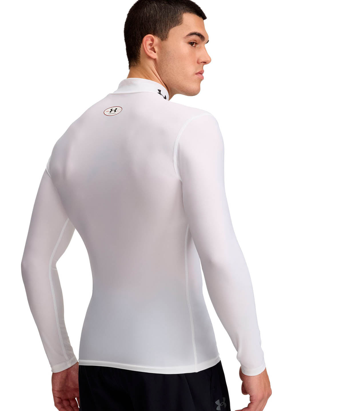 Primera Capa de Entrenamiento para Hombre HG Mock Blanco Under Armour