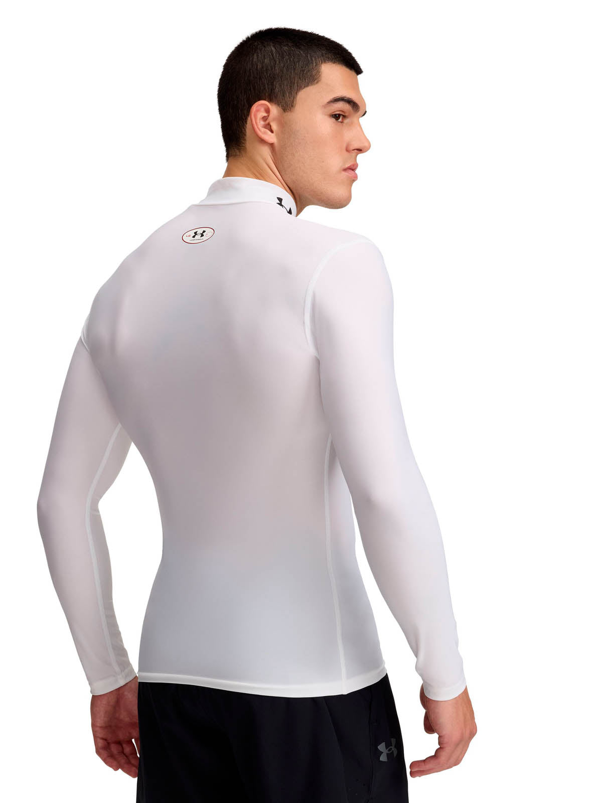 Primera Capa de Entrenamiento para Hombre HG Mock Blanco Under Armour