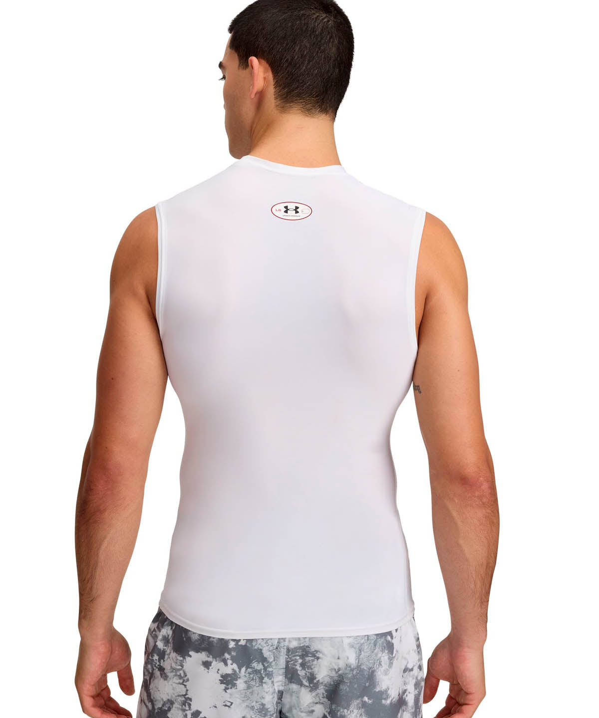 Primera Capa de Entrenamiento para Hombre HG Blanco Under Armour