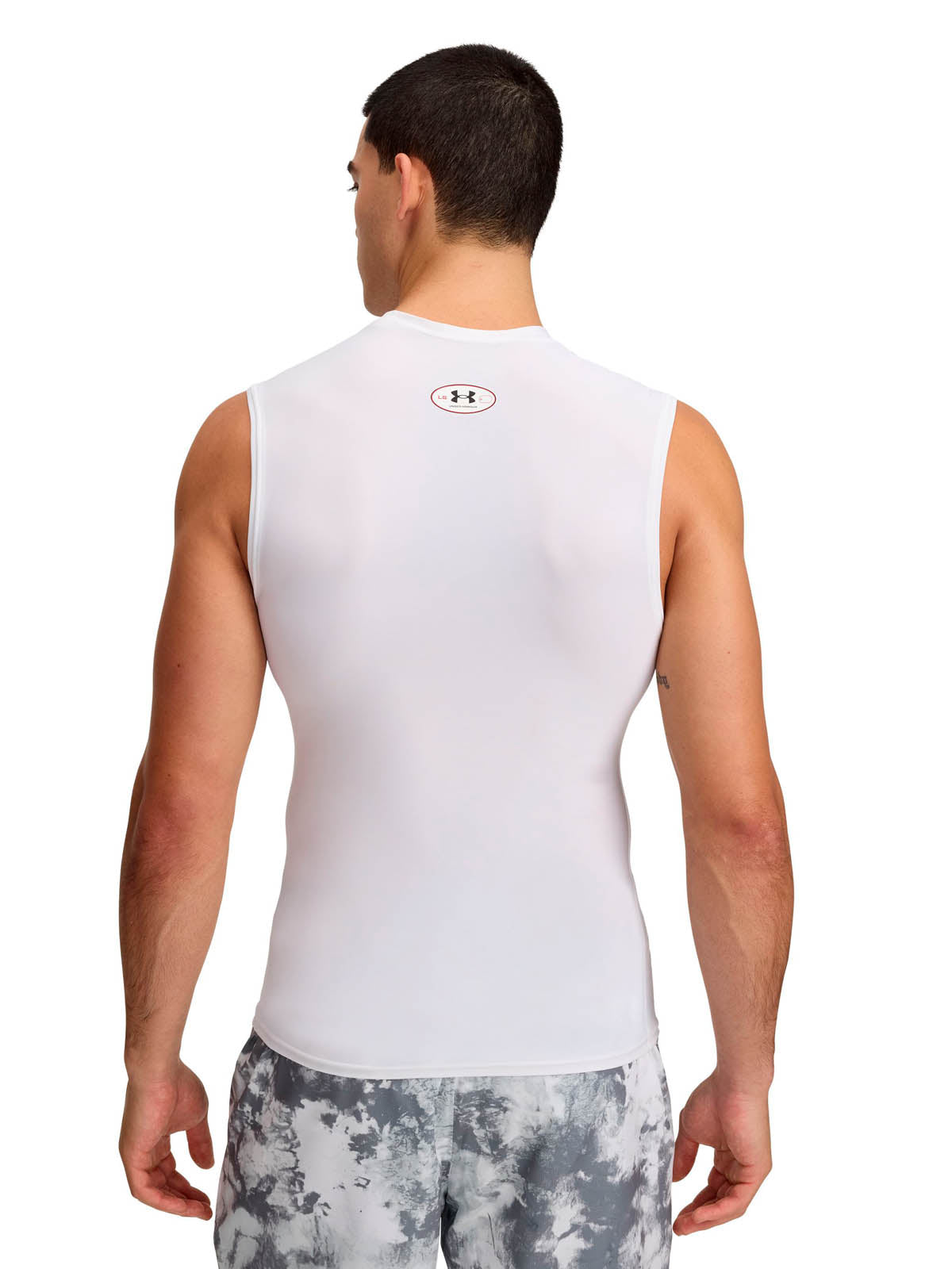 Primera Capa de Entrenamiento para Hombre HG Blanco Under Armour