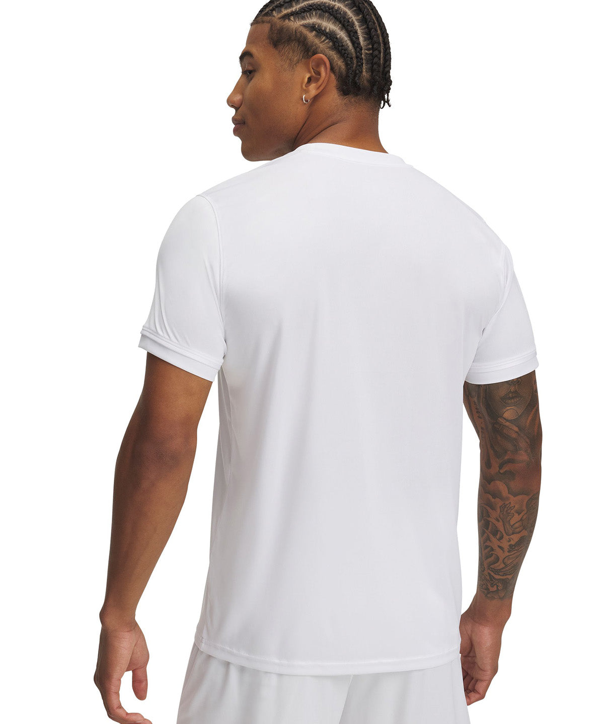 UA Challenger Jersey Polera Manga Corta blanco para hombre
