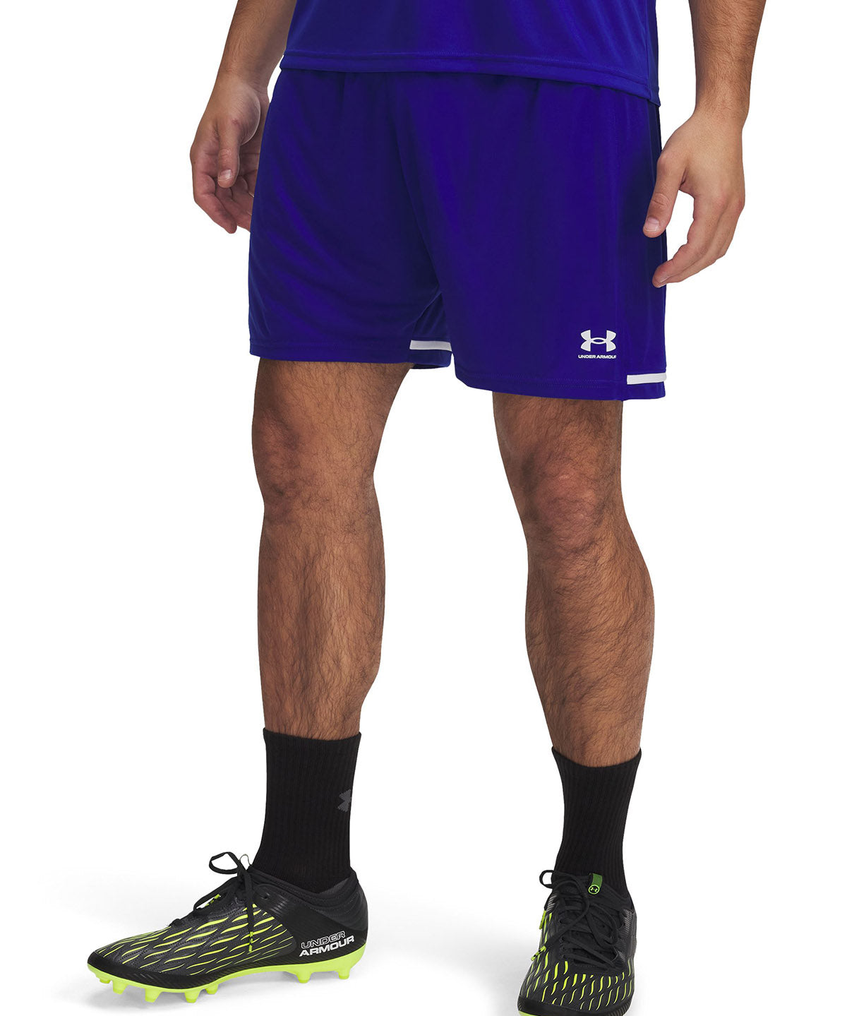 Shorts UA Challenger azul para hombre