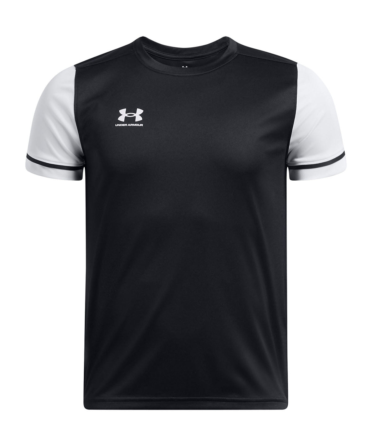 Polera manga corta UA Challenger negro para niño