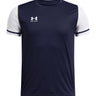 Polera manga corta UA Challenger Jersey azul para niño