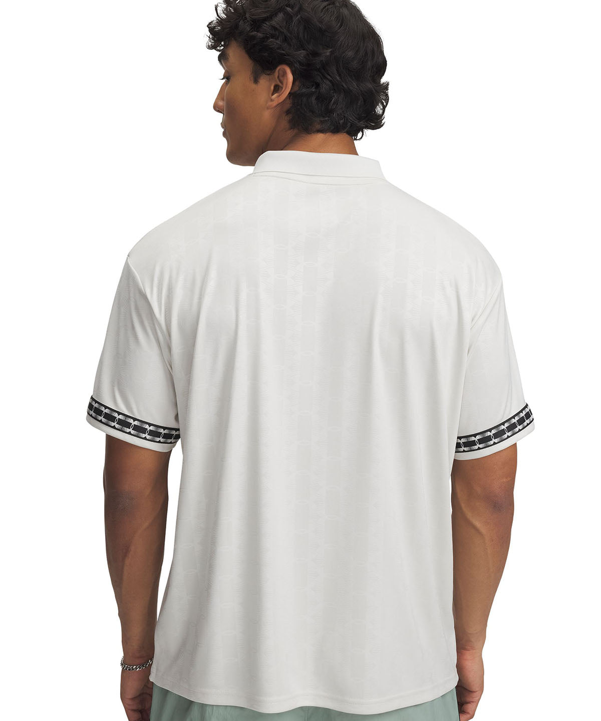 Polera manga corta UA 96 Terrace blanco para hombre