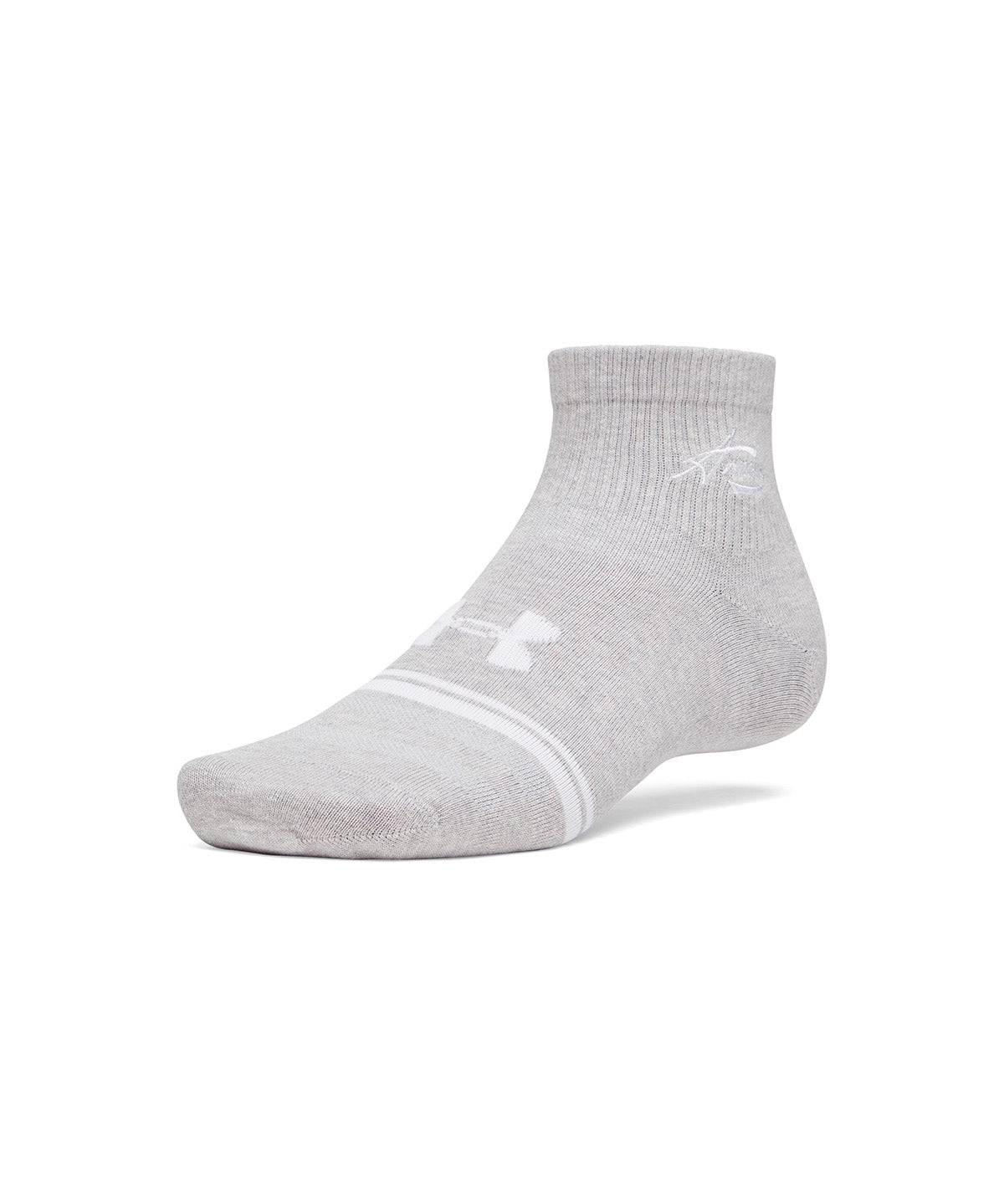 Calcetín UA Sportstyle Cotton 3-Pack gris unisex