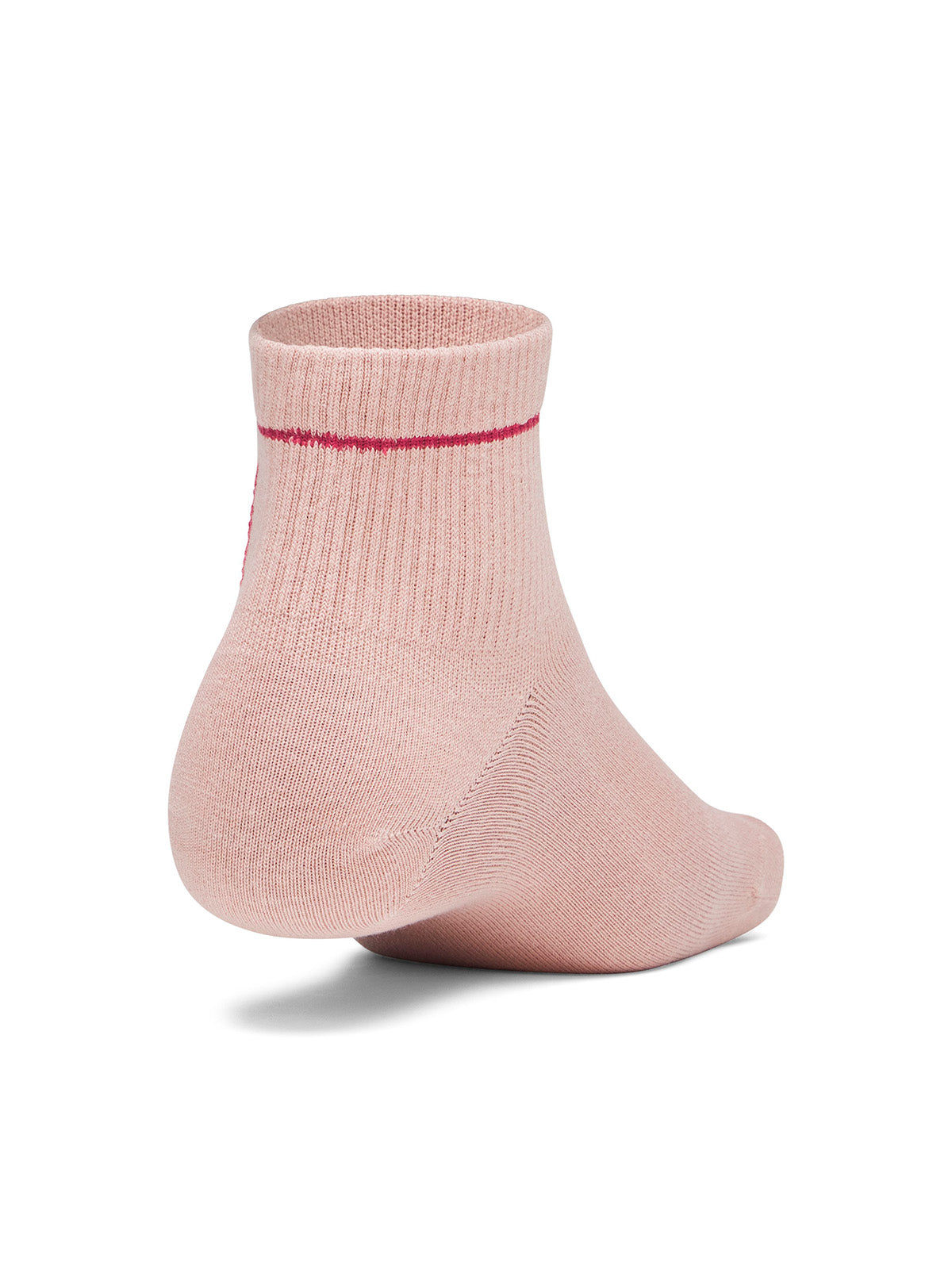 Calcetín UA Sportstyle Cotton 3-Pack rosado unisex