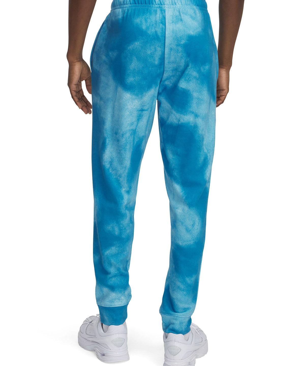 Jogger UA Rival Terry Printed azul para hombre