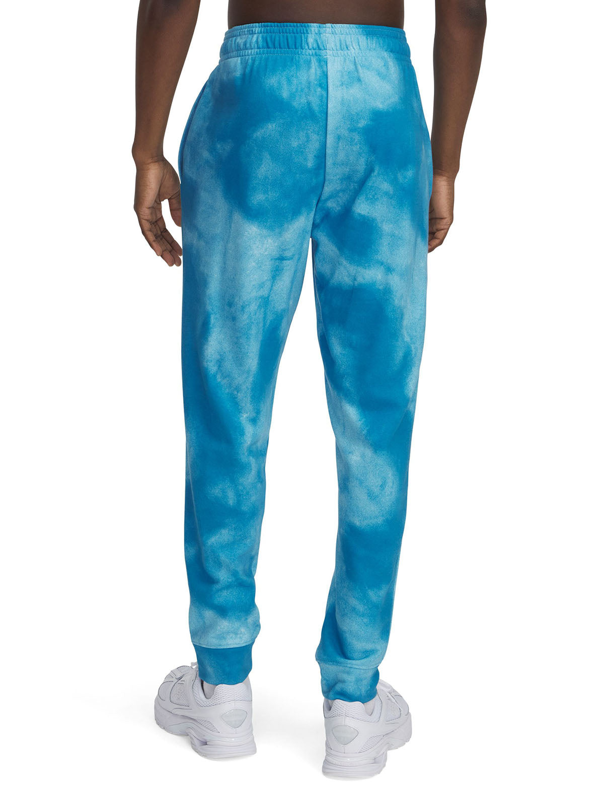 Jogger UA Rival Terry Printed azul para hombre
