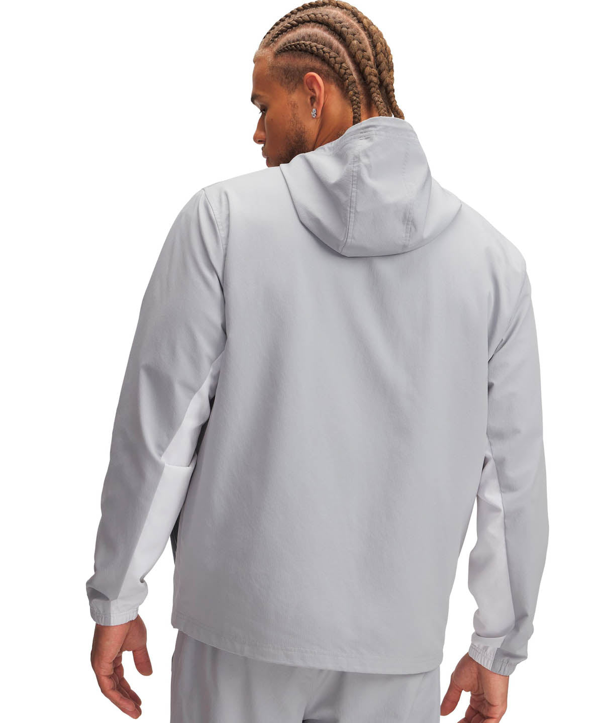 Cortaviento UA Rival Woven gris para hombre