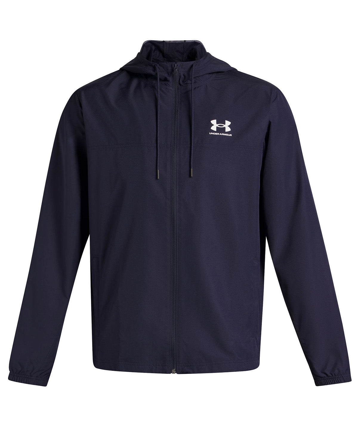 UA Rival Woven Windbreaker Cortaviento azul para hombre