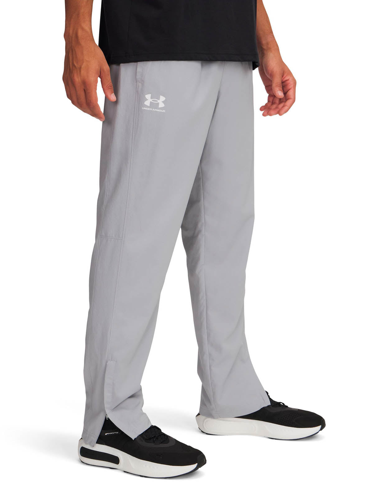 Cortaviento Lifestyle para hombre Rival Woven Gris Under Armour