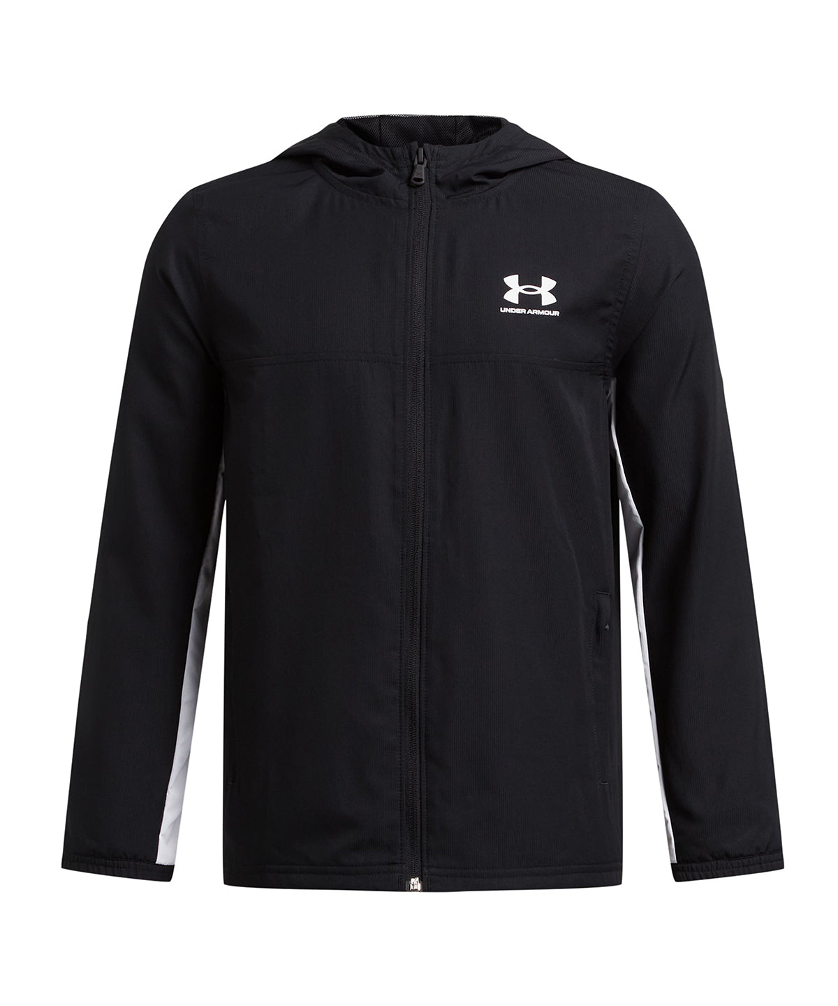 Chaqueta Lifestyle para Niño Rival Woven Negra Under Armour