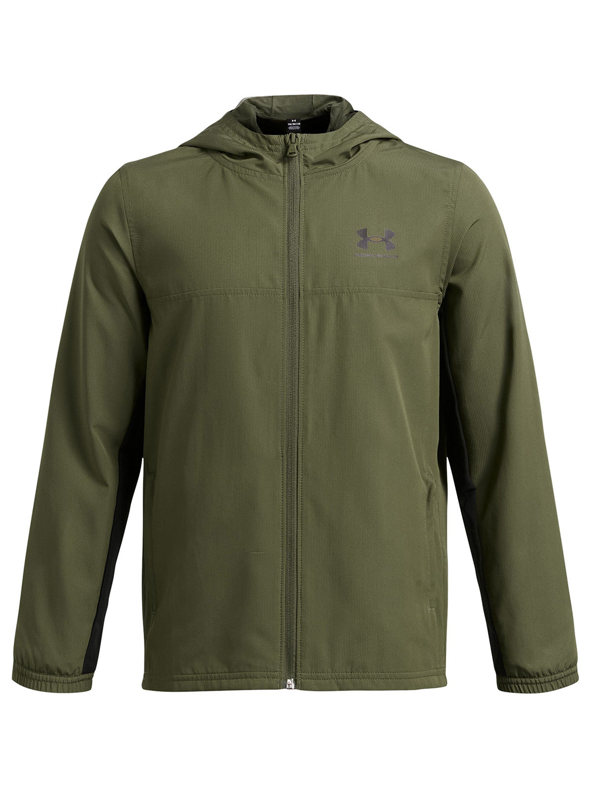 UA Rival Woven Chaqueta verde para niño