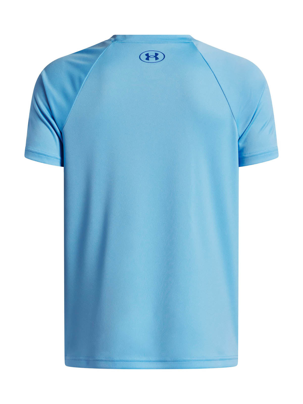 Polera manga corta de Entrenamiento para Niño Tech Spilt logo Azul Under Armour