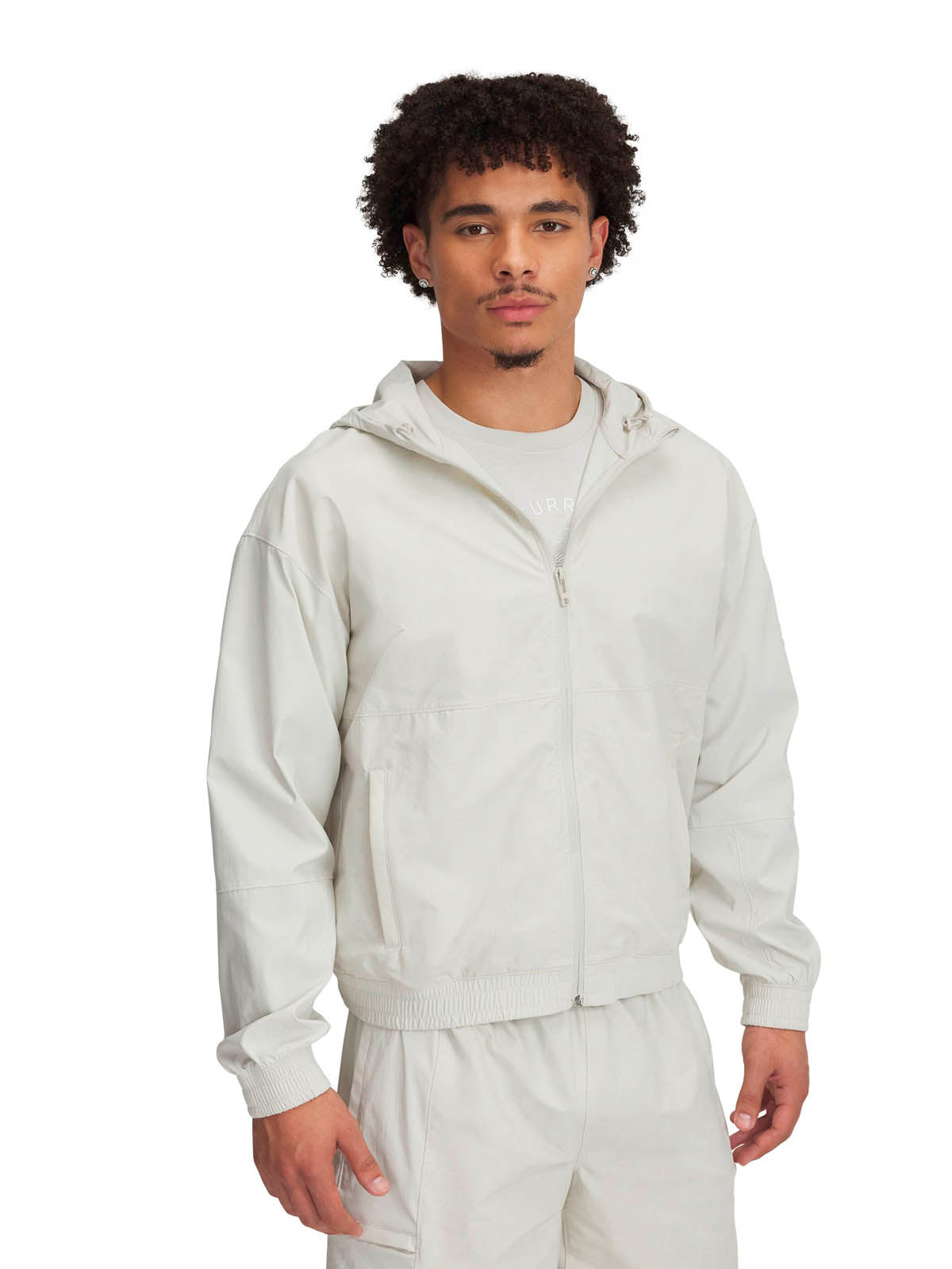 Chaqueta UA Curry Woven blanco para hombre