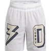 Shorts Curry signature blanco para niños Under Armour