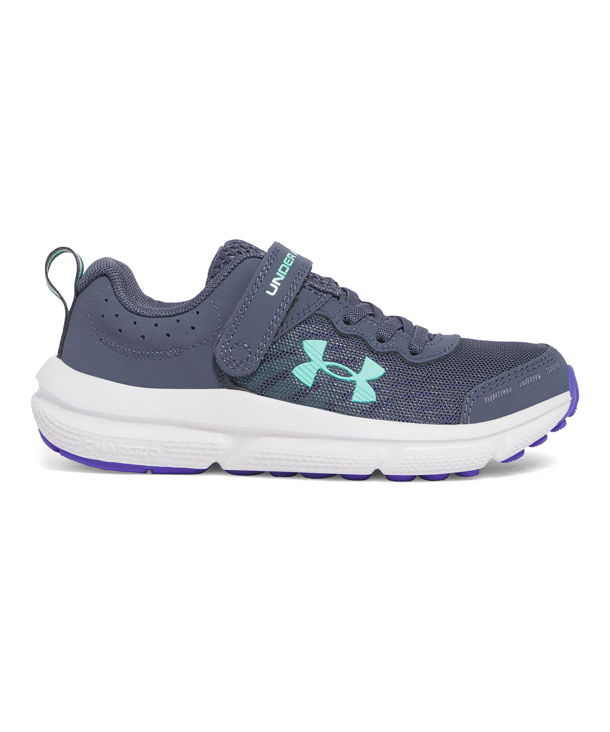 Zapatillas de running Under Armour Assert 10 AC gris para niñas