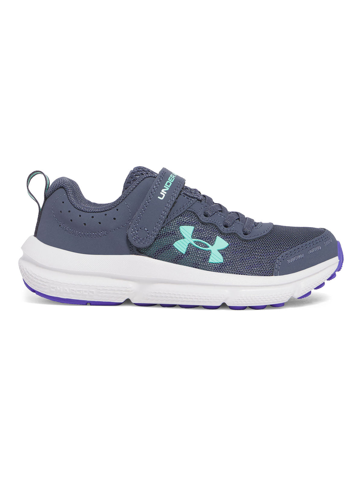 Zapatillas de running Under Armour Assert 10 AC gris para niñas