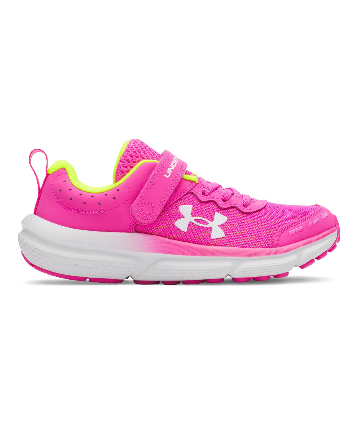 Zapatilla Running Niña Preescolar Assert 10 AC Rosado Under Armour
