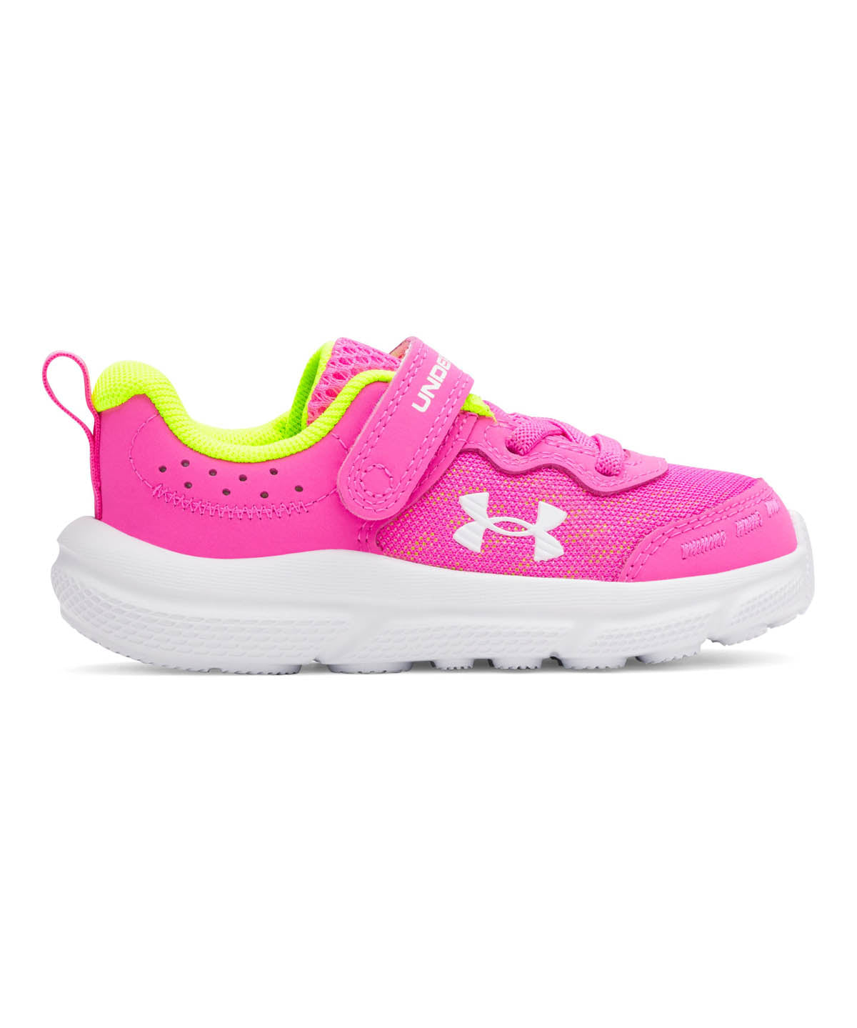 Zapatilla Running Niña Bebé Assert 10 AC Rosado Under Armour