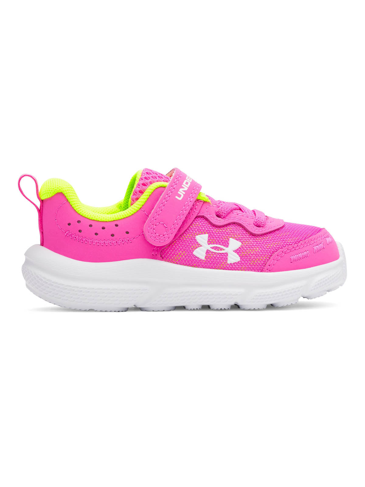 Zapatilla Running Niña Bebé Assert 10 AC Rosado Under Armour