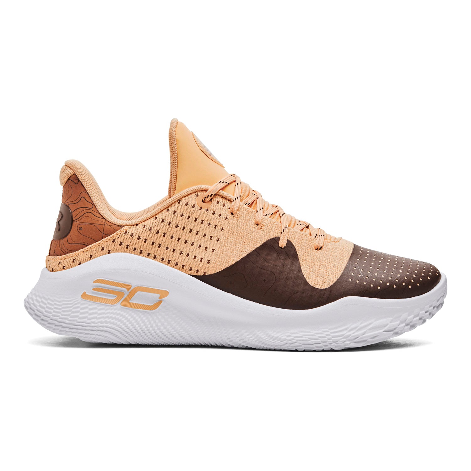 シューズ(男性用) Under Armour Curry4 low アンダーアーマー カリー 4 Low フロートロ ホワイト スカイブルー