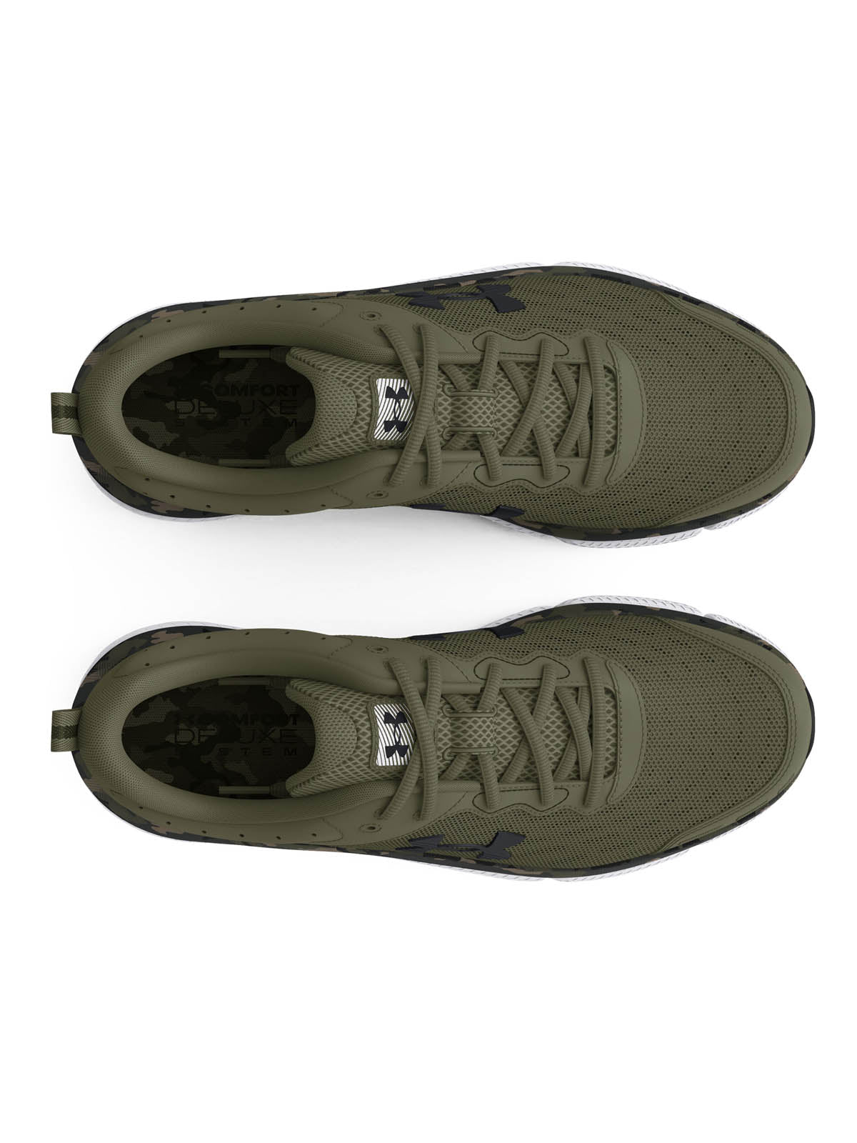 Zapatilla Running para Hombre Charged Assert 10 Camo verde Under Armour