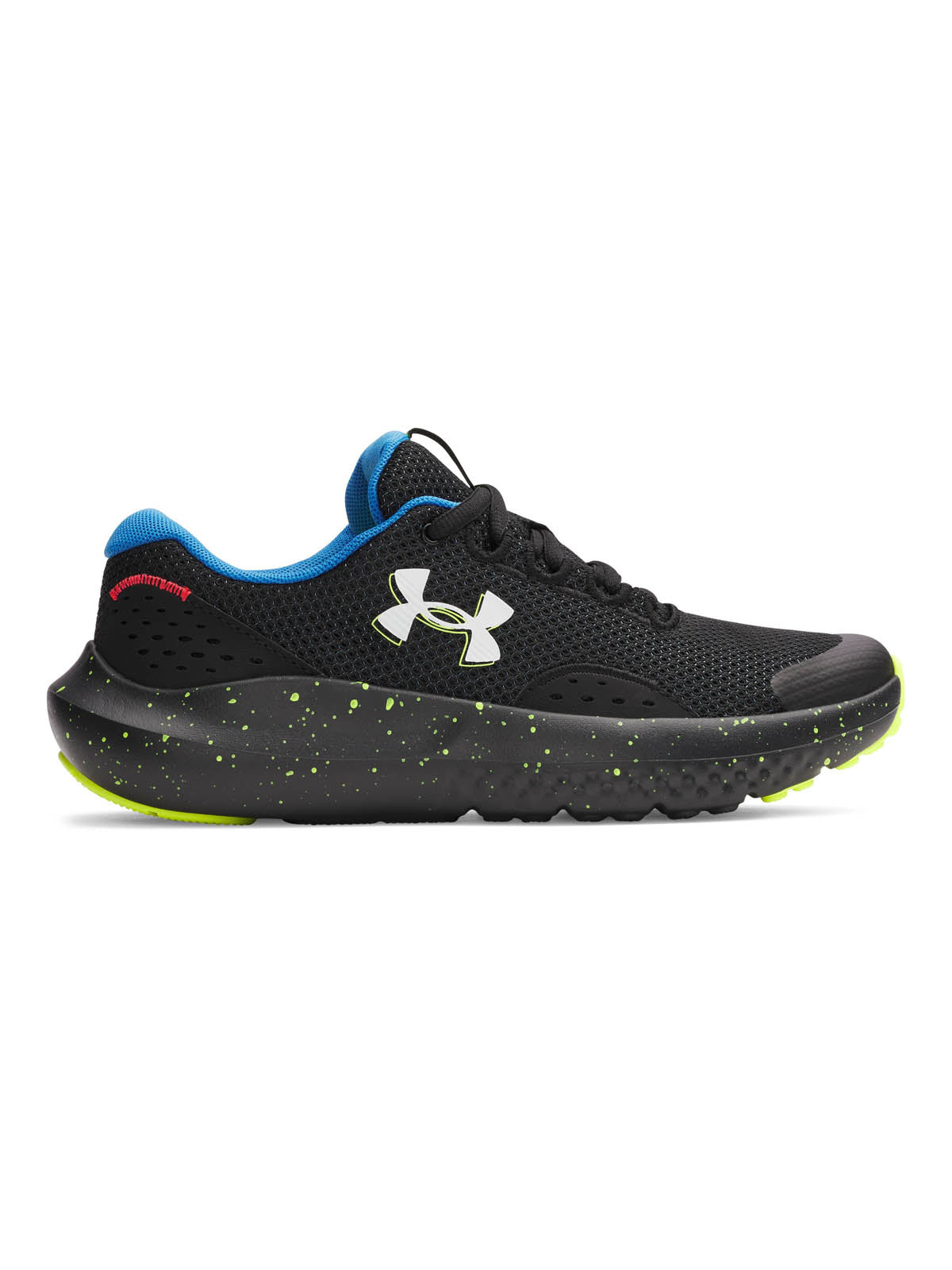 Zapatilla Running Niño Surge 4 Negro Under Armour