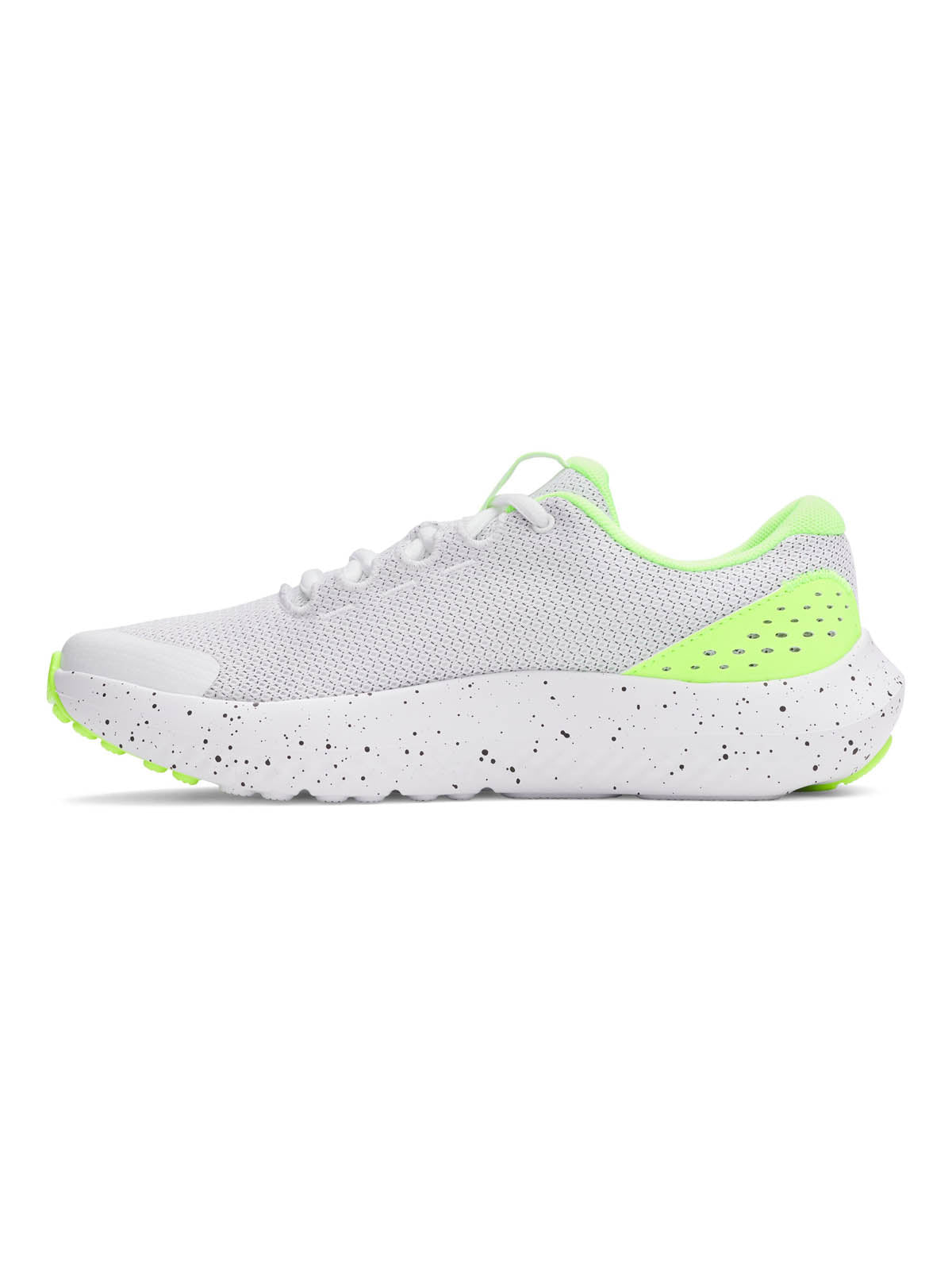 Zapatilla Running Niño Surge 4 Blanco Under Armour