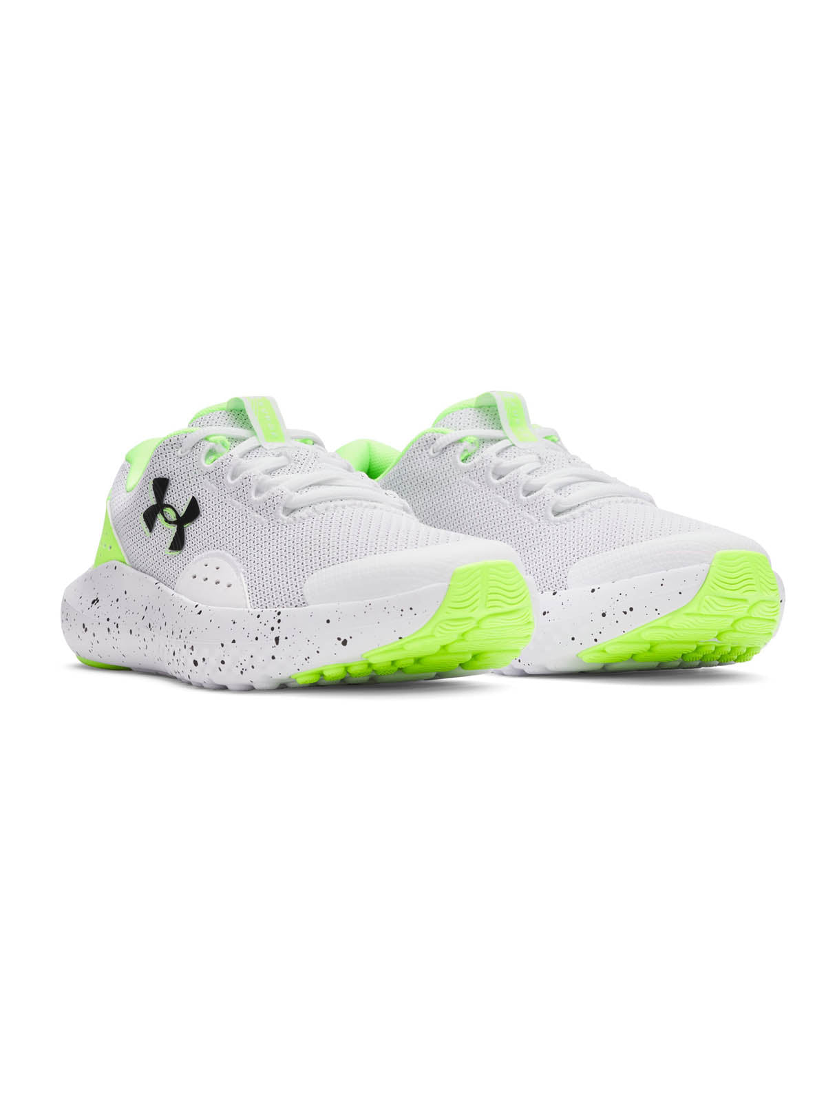 Zapatilla Running Niño Surge 4 Blanco Under Armour