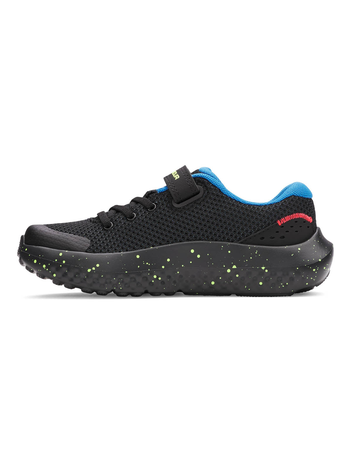 Zapatilla Running Niño Surge 4 AC Negro Under Armour
