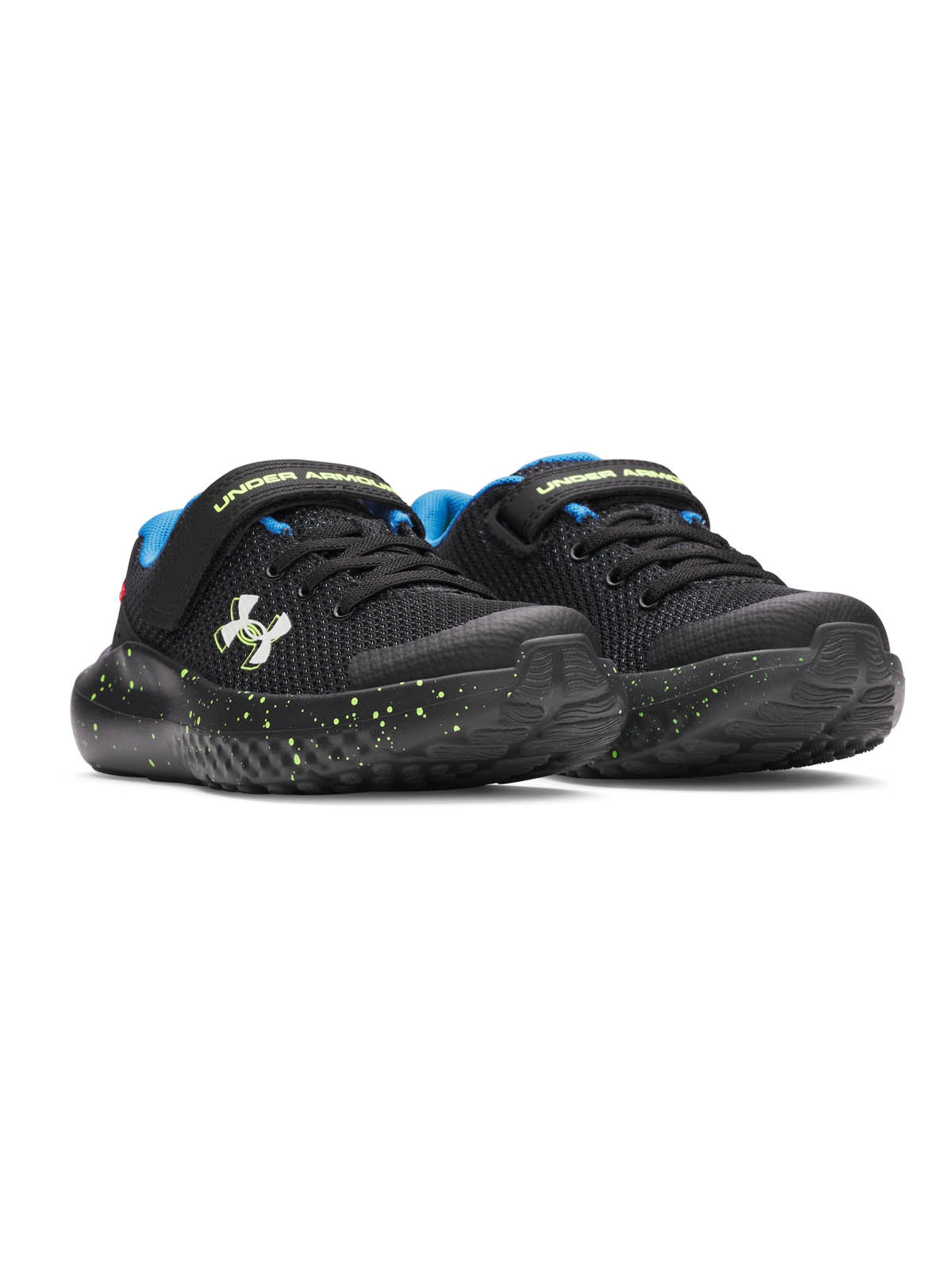 Zapatilla Running Niño Surge 4 AC Negro Under Armour