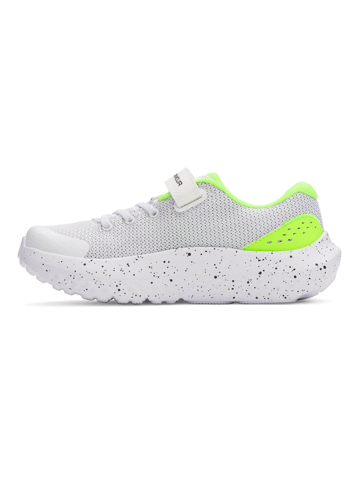 Zapatilla Running Niño Surge 4 AC Blanco Under Armour