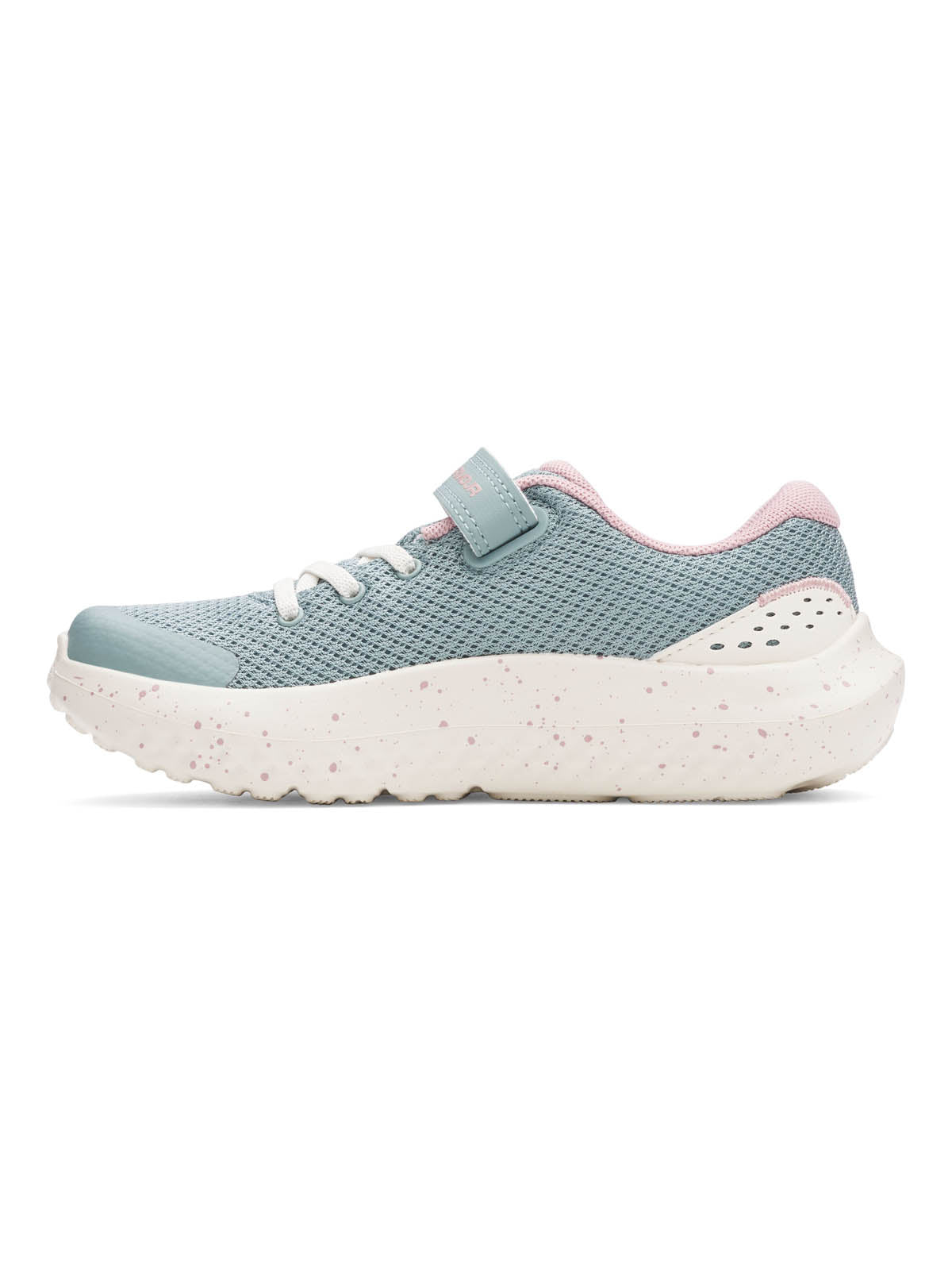 Zapatilla Running Niña Preescolar Surge 4 AC Verde Under Armour