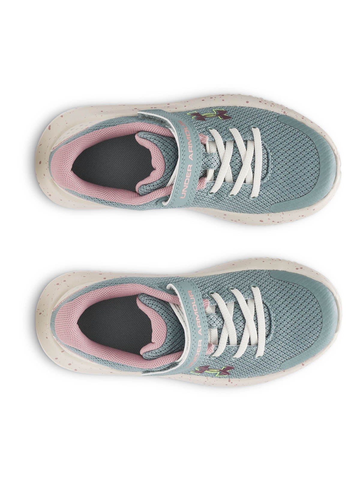 Zapatilla Running Niña Preescolar Surge 4 AC Verde Under Armour