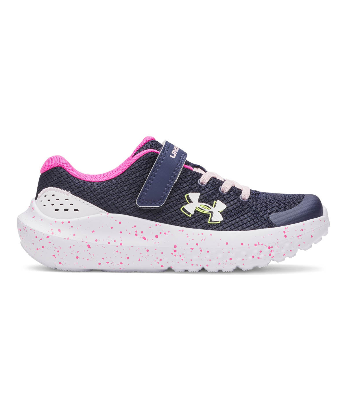 Zapatilla Running Niña Preescolar Surge 4 AC Azul Under Armour