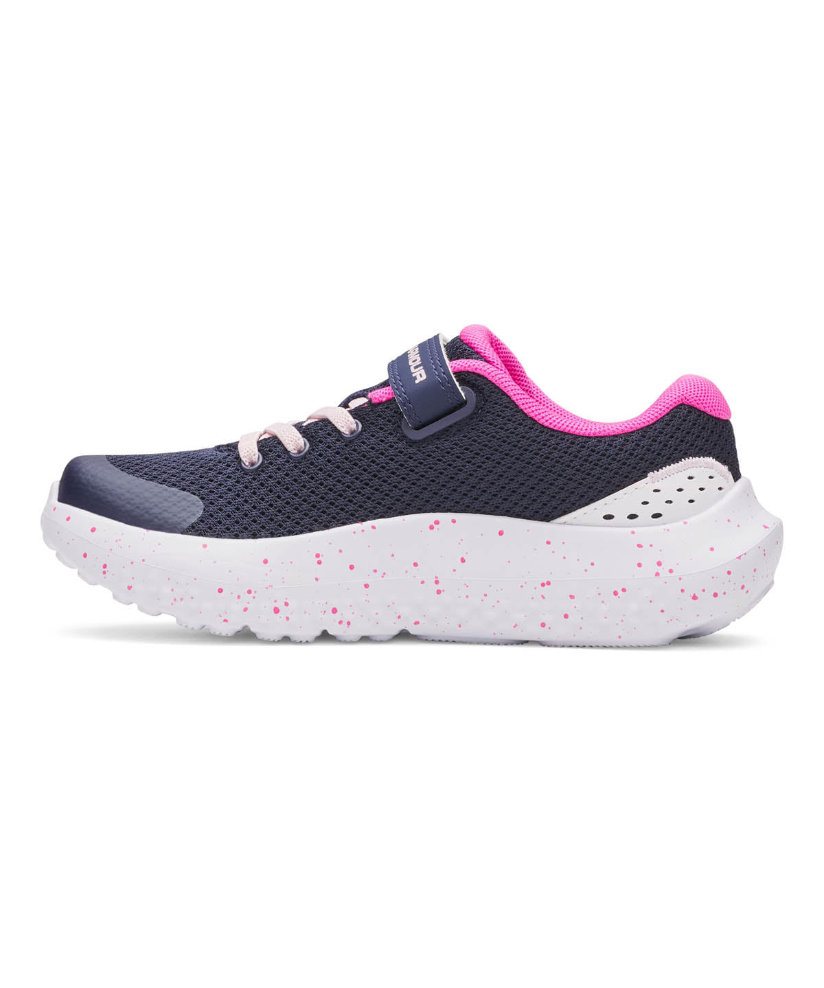 Zapatilla Running Niña Preescolar Surge 4 AC Azul Under Armour