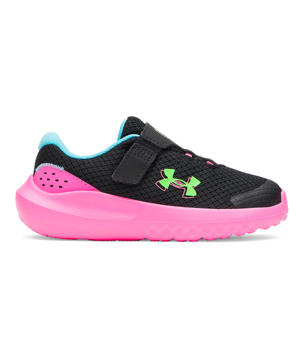 Zapatilla Infant UA Surge 4 AC negro para niña