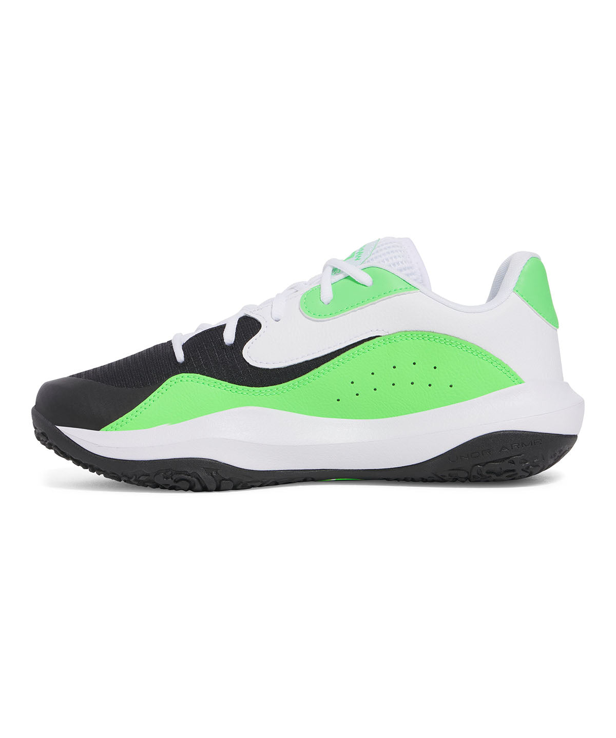 Zapatillas unisex Under Armour Lockdown 7 low Basketball negro