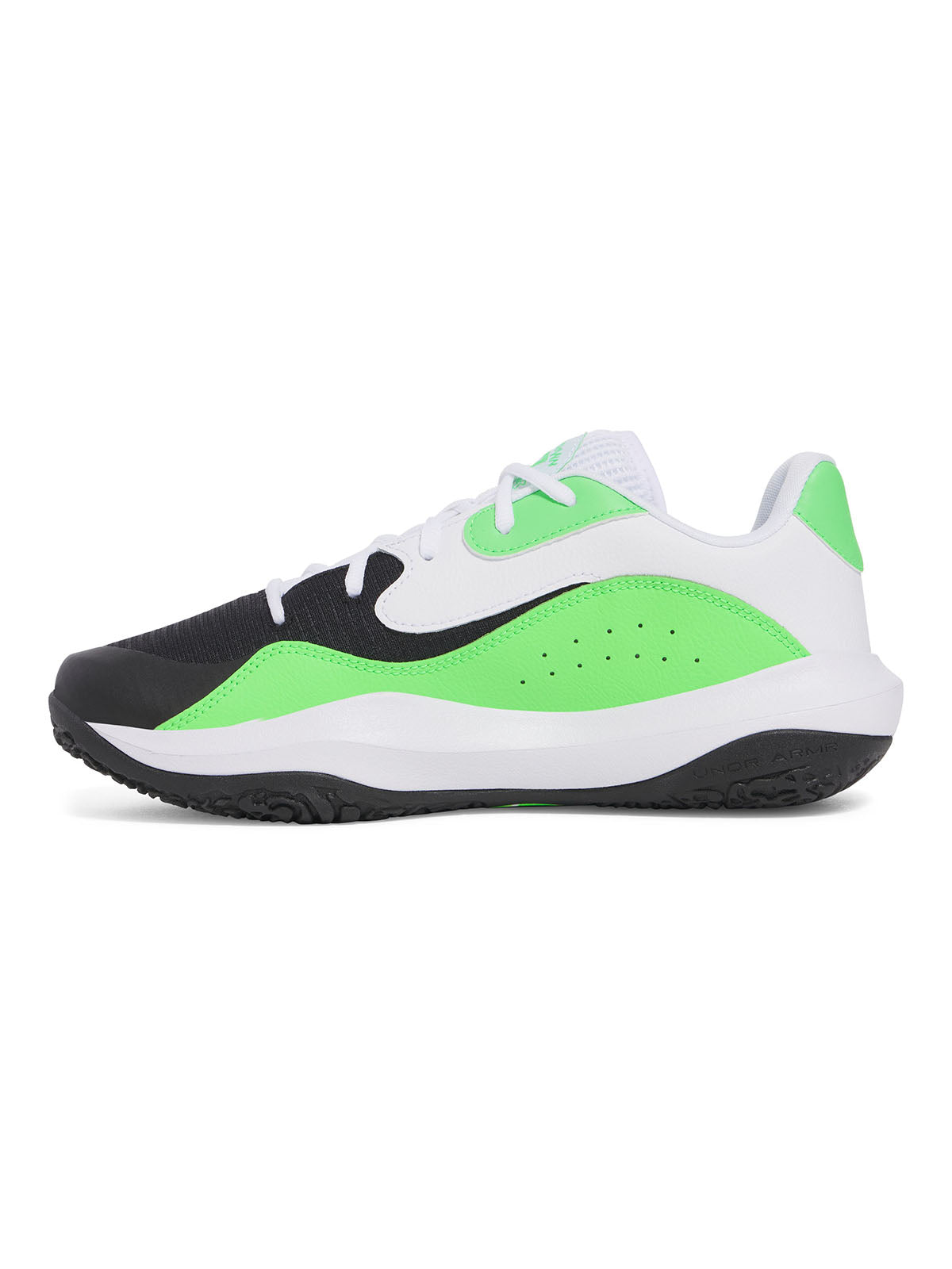 Zapatillas unisex Under Armour Lockdown 7 low Basketball negro