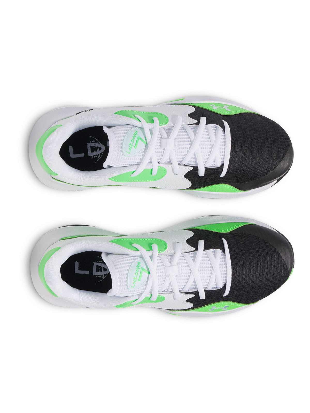 Zapatillas unisex Under Armour Lockdown 7 low Basketball negro