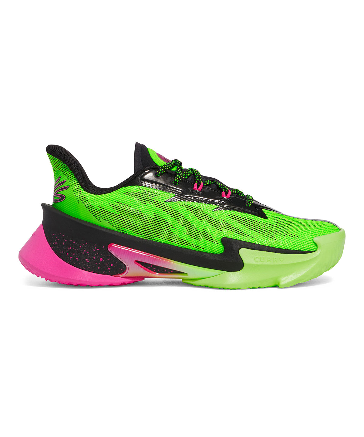 Zapatilla Basketball Unisex Curry Series 7 verde Under Armour
