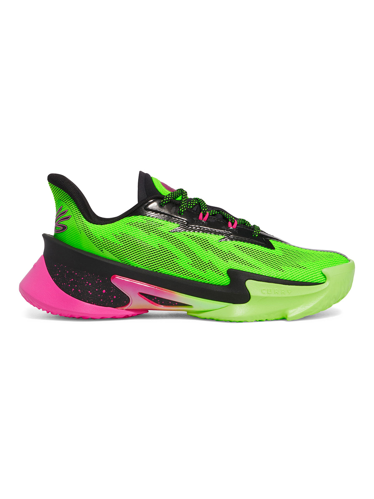 Zapatilla Basketball Unisex Curry Series 7 verde Under Armour