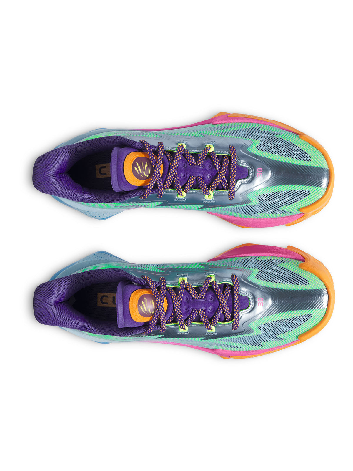 Zapatilla Basketball Unisex Curry Series 7 azul Under Armour