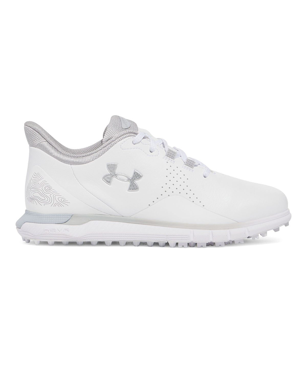 Zapatillas Under Armour drive fade spikeless blanco para mujer