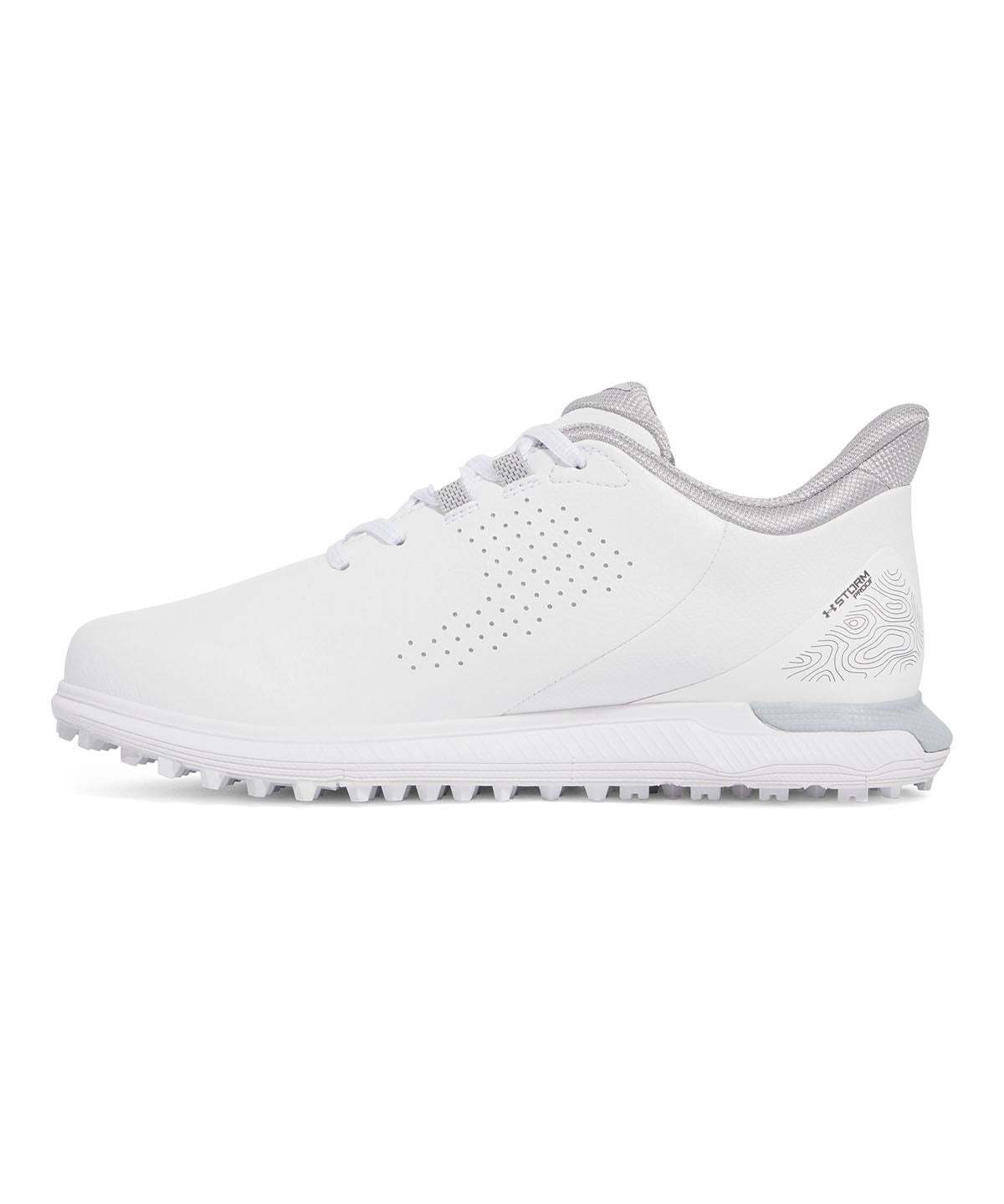 Zapatillas Under Armour drive fade spikeless blanco para mujer