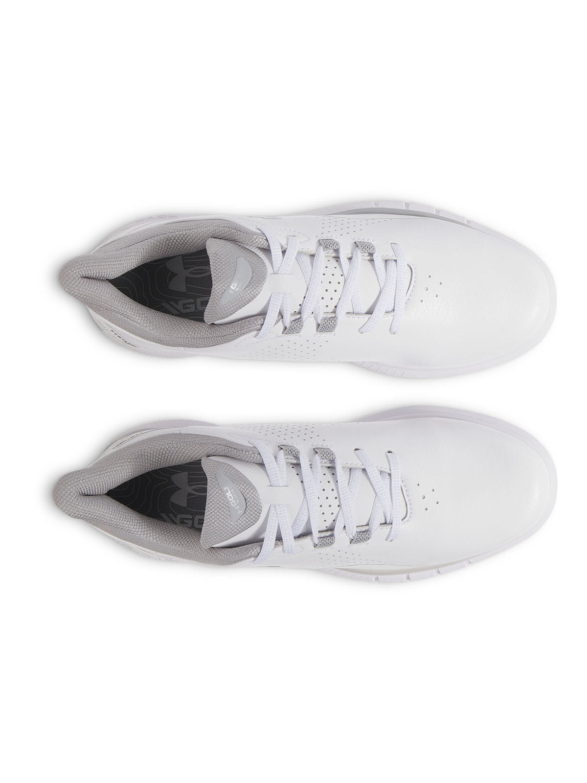 Zapatillas Under Armour drive fade spikeless blanco para mujer